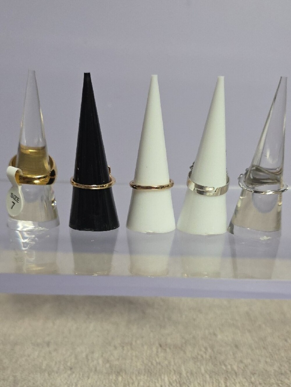 Fashion Jewelry Ring Bundle Size 7 - Picture 2 of 8
